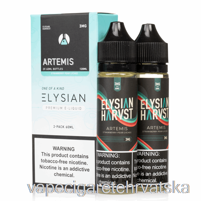 Vape Cigarete Artemis - Elysian Labs - 120ml 3mg